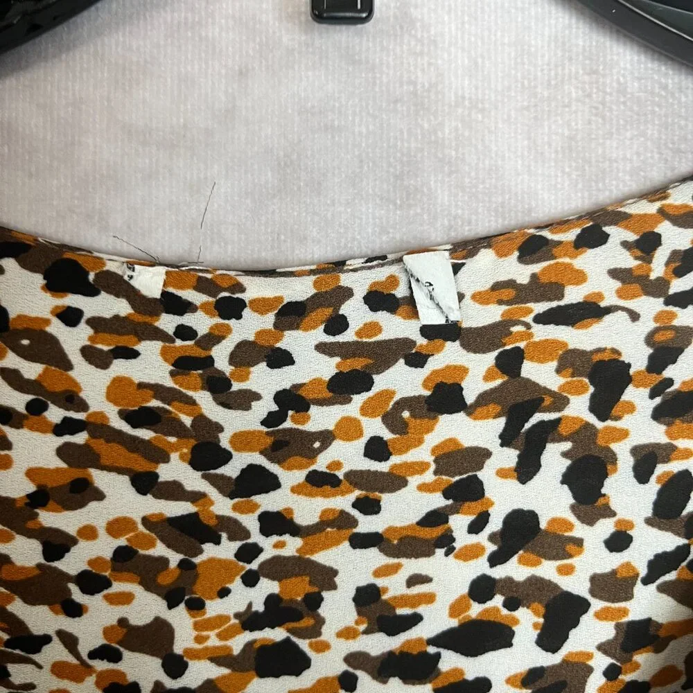 Women's printed blouse size m - Picture 3 of 6